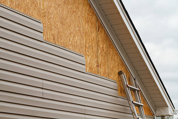 Professional Vinyl Siding technician working in Winchester, VA